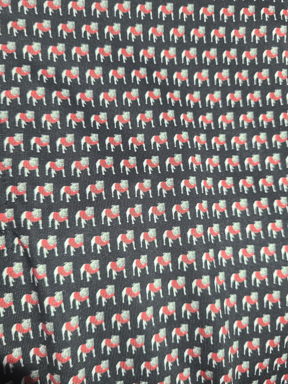 Onward Reserve Standing Georgia Bulldog Printed Polo - Black/Red Size XL UGA - Picture 5 of 9